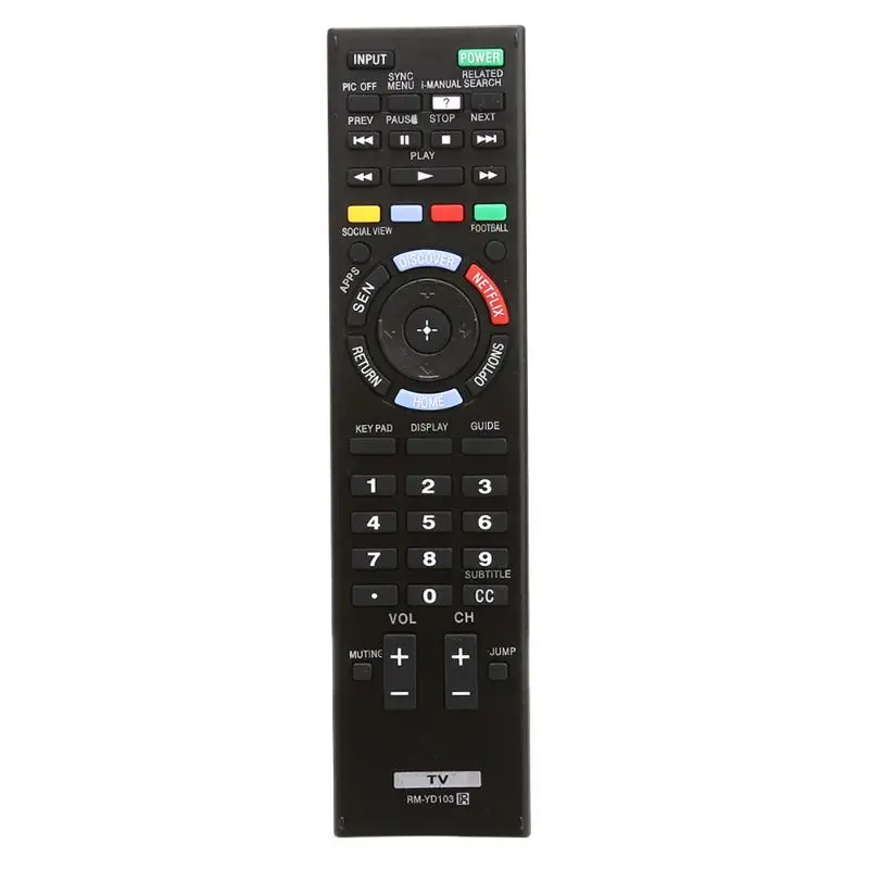 

Remote Control for sony RM-YD103 RM-YD102 RM-YD087 KDL-50W790B KDL50W790B KDL-50W800B KDL50W800B KDL-55W790B KDL55W790B