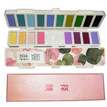 18/38/58 Цвета раза Твердые акварельные краски в наборе с водяная кисть Акварельная для татуажа, пигмент для мануального татуажа Краски ing воды Цвета дропшиппинг