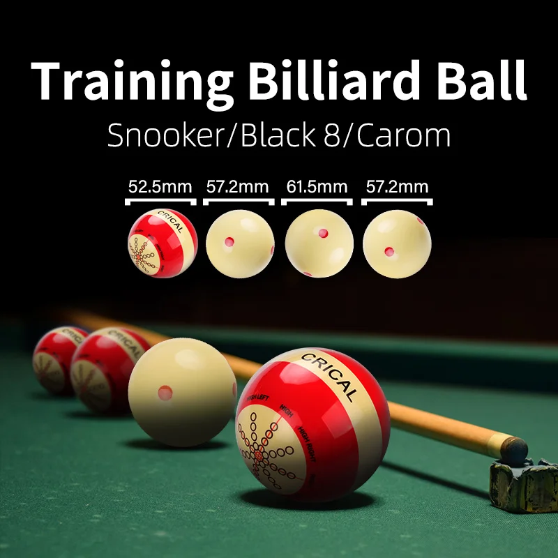 Billiard ball single cue ball training American black eight fancy nine snooker training device billiards