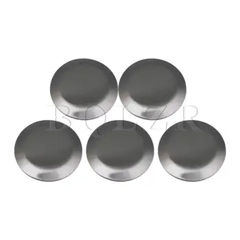 

BQLZR 5PCS 28mm Kitchen Faucet Glossy Sink Tap Hole Cover 304 Stainless Steel