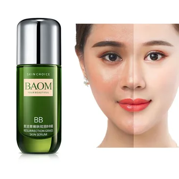 

Foundation BB Cream Makeup Cosmetics Skin Whitening Moisturizing Brightens Waterproof Base Concealer CC Creams Plant Natural P