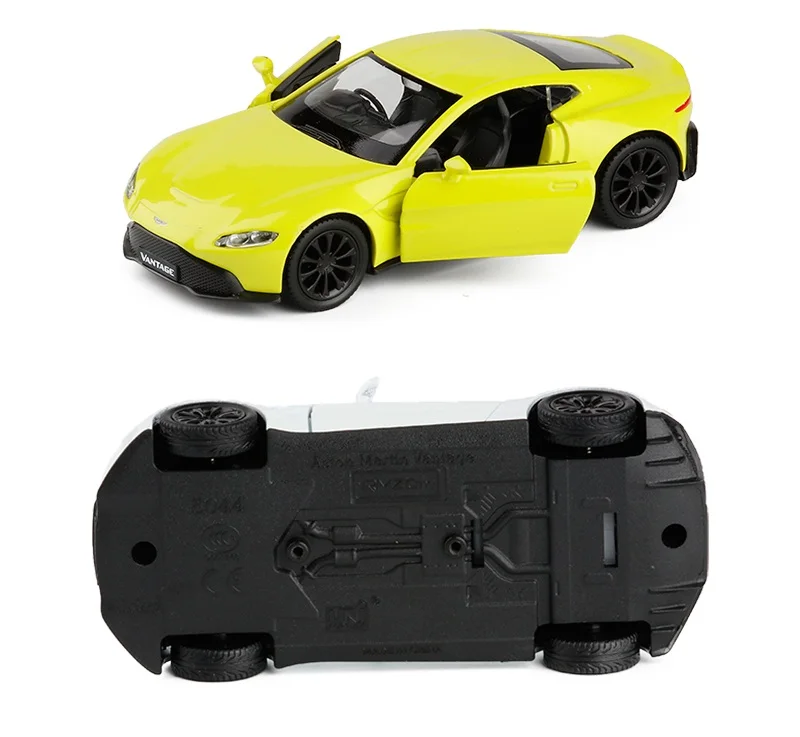 Точная имитация эксклюзивный Diecasts& Toy Vehicles: RMZ city автомобильный Стайлинг Aston Martin Vantage 1:36 сплав литье под давлением игрушечные машины