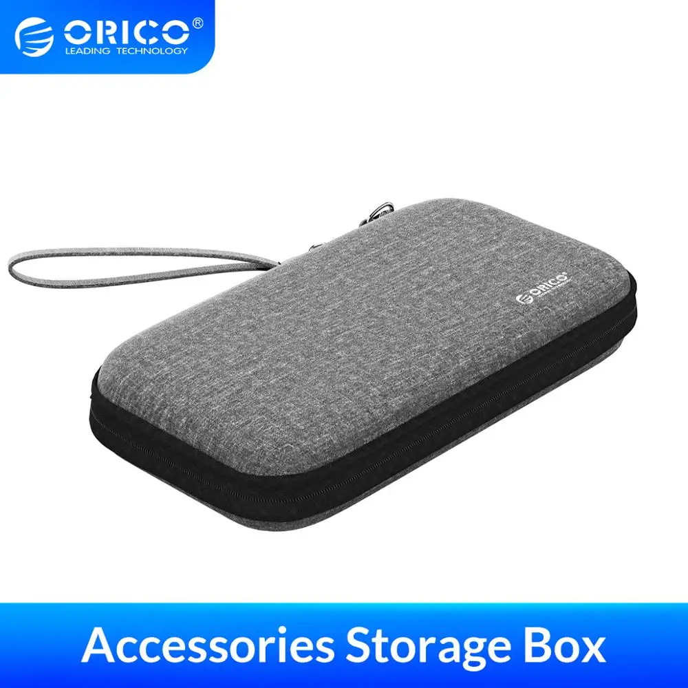 Бокс для хранения жесткого диска ORICO чехол на молнии внешний защитный банк