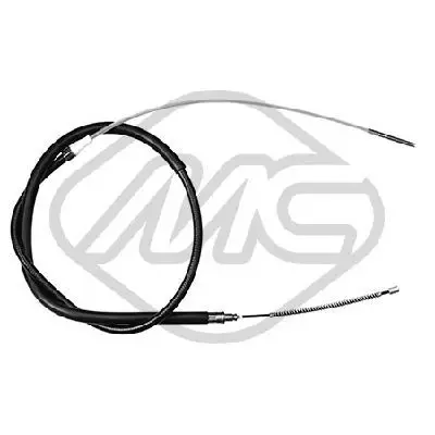 Трос ручника VW PASSAT 1/6- 2/8 TDS(DRUM BRAKE) METALCAUCHO 83