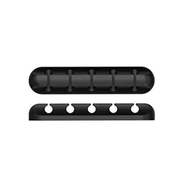 

Desktop Charging Data Cable Organizer Silicone Creative Gift Storage Fixed Cable Organizer