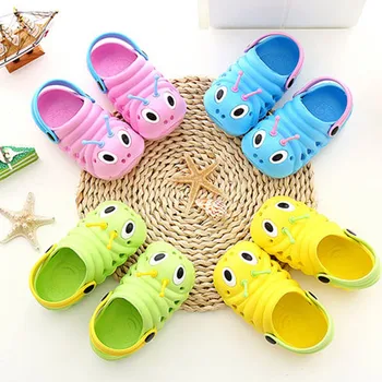 

Baby slippers Summer Toddler Boys Girls Cute Cartoon Beach Sandals Slippers Flip Shoes тапки тапочки домашние