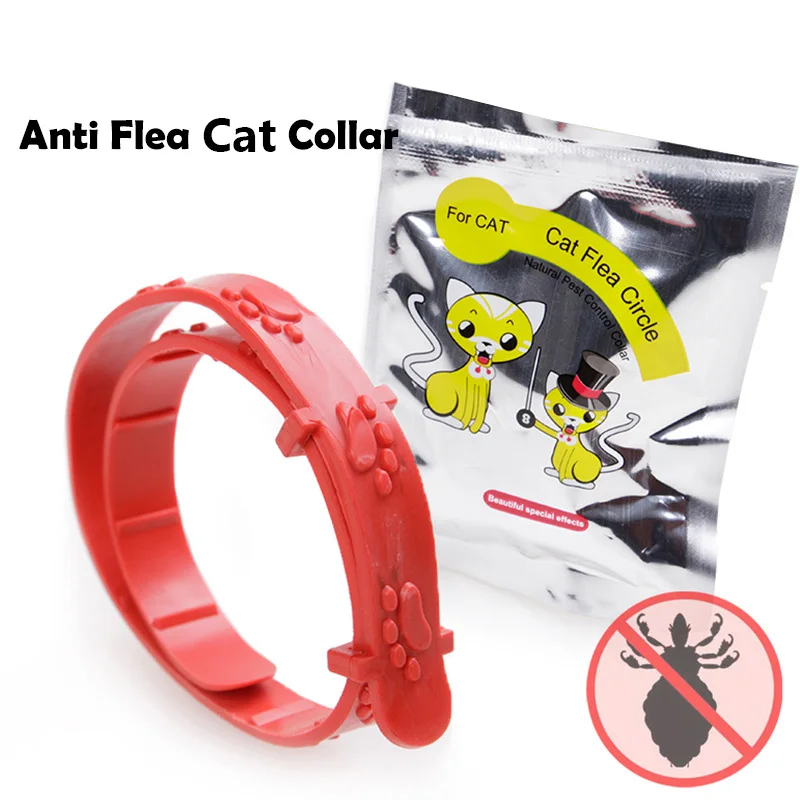 Anti Flea Mite Tick Cat Collar No Flea Grooming Tool Kitten Remedy Neck Strap Pet Collar