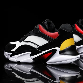 

Exclusive design new men's sports TPU stitching comfortable breathable shoes elastic cushioning non-slip men's Leisure shoes
