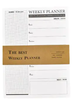 

2020 Schedule Plan Note Calendar Simple A4 Planning Schedule Calendar Memo For Home Office