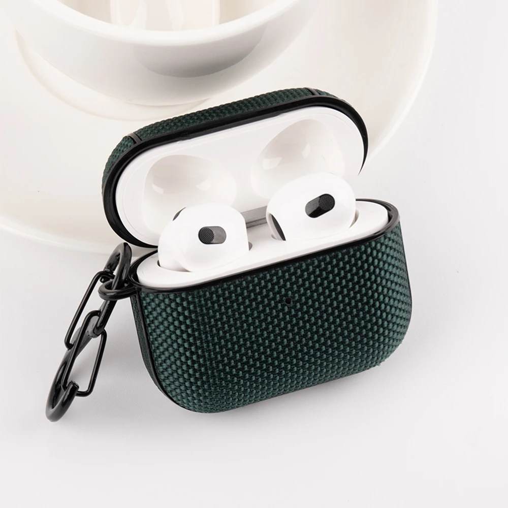 Чехол для Airpods 3 нейлоновый защитный чехол наушников Apple 3rd Pro 1 2 Air Pods 2021