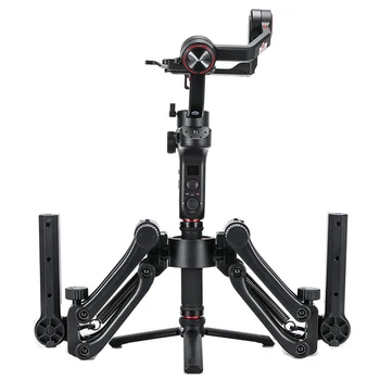 

High Compatibility Stabilizer Support Camera Gimbal 5 Axis Damping Spring Outdoor Mount Photography Stable Dual Handle For Feiyu