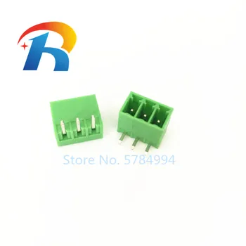 

Free shipping 50PCS KF2EDG-3.5-3P KF15EDGR 3.5mm 3PIN PCB connector Plug-in pcb terminal block Curved needle L type 2EDGR