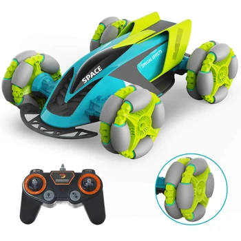 

Remote Control Car invertebrate Toy Large Stunt Drift For Cars 2.4Ghz 4WD 20 KM/H Rotating 360 Stunt Car RC Toys For Boys