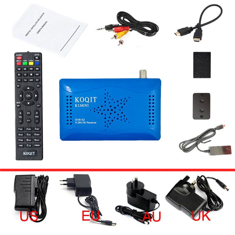 Full HD DVB-S2 тюнер DVB S2 цифровая iptv-приставка спутниковый ресивер ТВ-приемник спутниковый искатель Интернет спутниковый декодер m3u Youtube