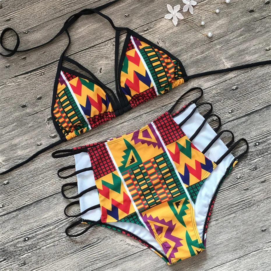 Floral Print Bikinis 2021 New Swimwear Women Swimsuit Beach Bathing Suit Maillot De Bain Femme Biquini Sexy Brazilian Bikini Set 3 piece bikini set