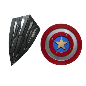 

Movie 3 Captain America Shield 1:1 Steve Rogers ABS Plastic Shield movie cosplay Halloween gift/prop