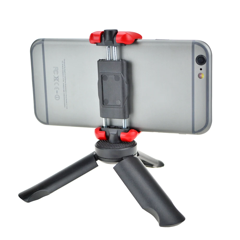 Универсальный штатив GAQOU с адаптером для мобильного телефона, мини-клипер для мобильного телефона iPhone, samsung, кронштейн для смартфона