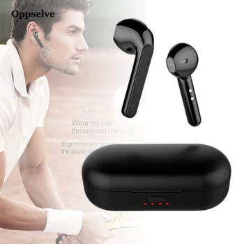 

Oppselve TWS Bluetooth Earphones True Wireless Stereo Earbuds In Ear for iPhone 11 Pro Max XS XR X 8 Huawei P30 20 Pro Headsets