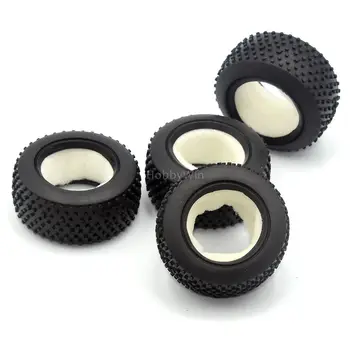 

HBX part 24024R Buggy Tires (w/Sponges) 4pcs for 1/24 RC Model Buggy Off-Road Truck 2118 2128 2138