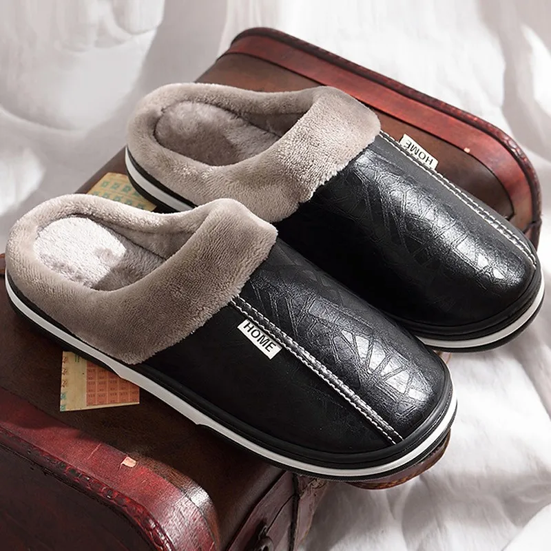 House Slippers Casual Shoes Fluffy Cute Women Couple Girl Winter Boy Fur on Warm Lady