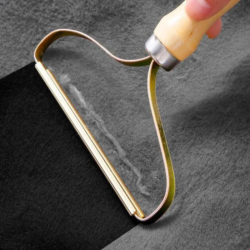 Уход за одеждой щетка для пыли деревянный кашемировый свитер ткань фототриммер