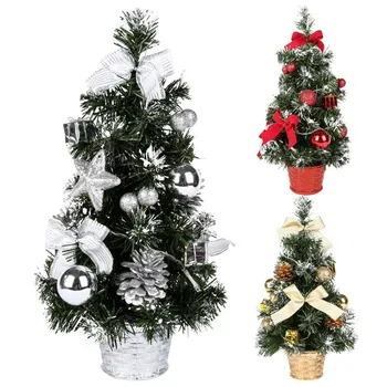 

40cm Christmasree Flowerpot Wedding Festival Party Decoration Christmas Gift Home Desktop Decoration Party Decor