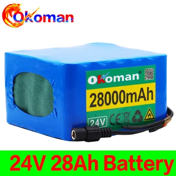 

24V 28Ah 6S5P 18650 li-ion battery pack 25.2v 28000mAh electric bicycle moped /electric/lithium ion battery pack BMS