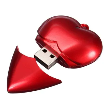 

USB Stick Memory Stick 2.0 Heart Shape