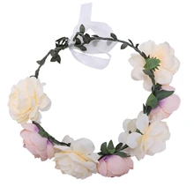 Женский свадебный цветок имитация цветка розы головной убор свадебное платье аксессуары