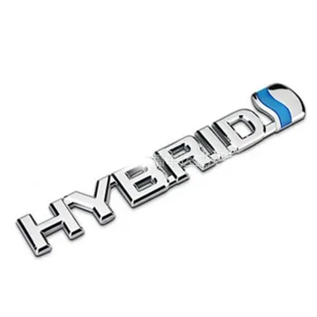 

2020 NEW 3D ABS Chrome Hybrid Badge Emblem Sticker Decal for Toyota Prius Yaris Camry Car-Styling