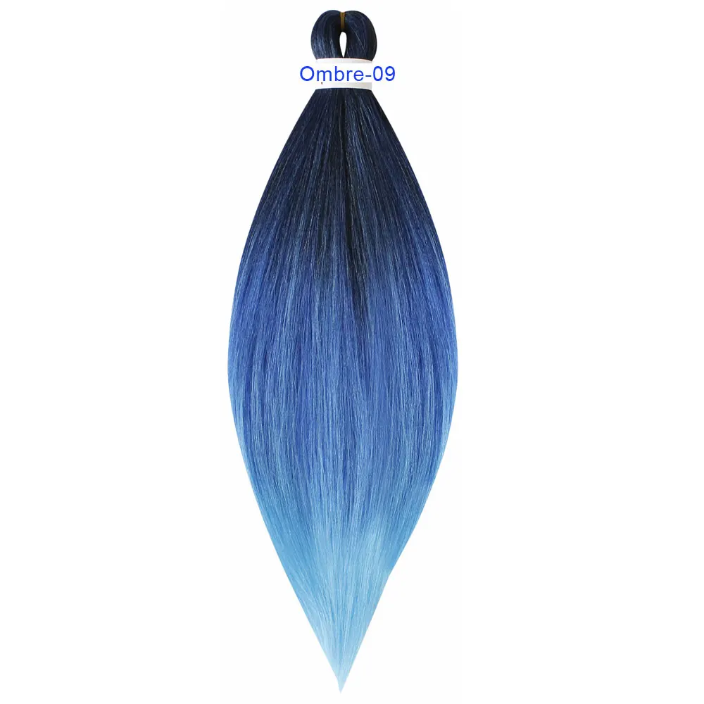 COSYCODE Ombre 3 тон Jumbo вязание крючком плетение волос для наращивания 26 дюймов 66 см Длинные Синтетические косички 3 шт. 6 шт. 8 шт. красочные - Цвет: Ombre009