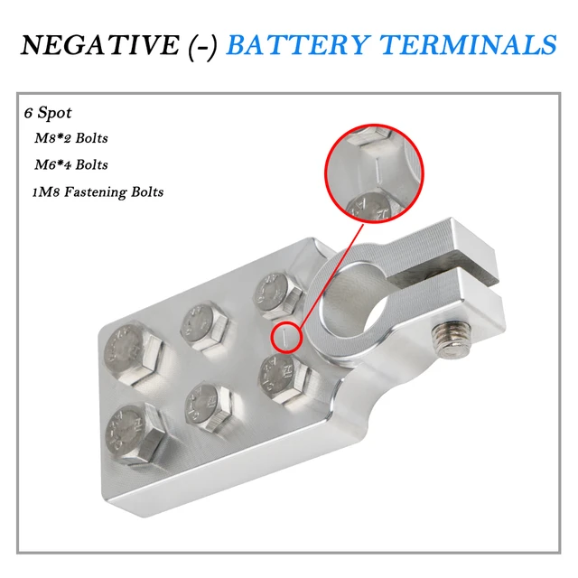 Paire cosses batterie en plomb