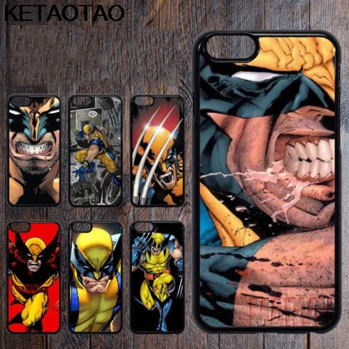 KETAOTAO Росомаха Marvel комикс X Man чехол для телефона s для samsung S3 S4 S5 S6 S7 S8 S9 NOTE 4 5 7 8 Чехол Мягкий ТПУ резиновый силиконовый