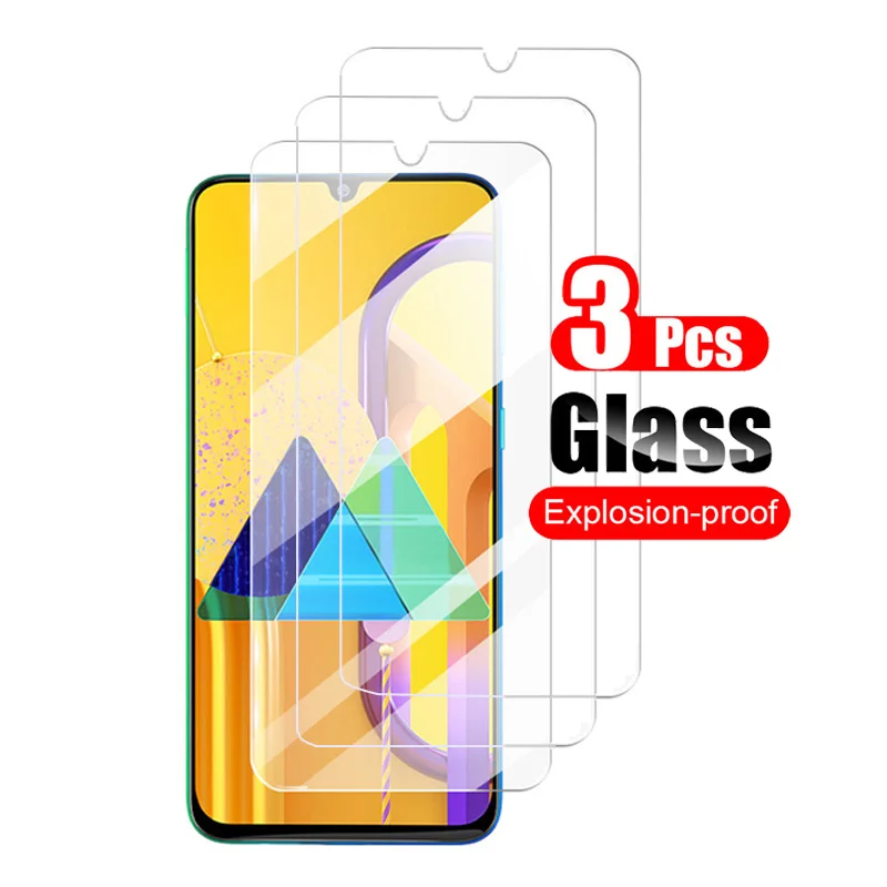 

3Pcs For Samsung M30s Tempered Glass Screen Protector Shield For Samsung Galaxy M30S Protective Glass Film 9H 0.26mm