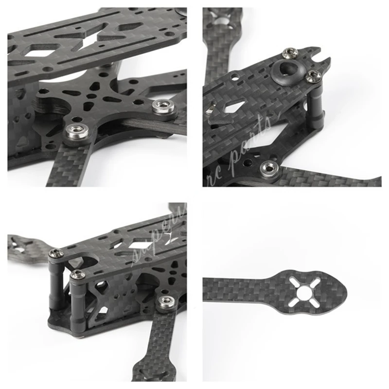 DIY RaceOne R1 XF3 135 мм X5 220 FPV рама для фристайла комплект с 3 съемными рукоятками RC Drone