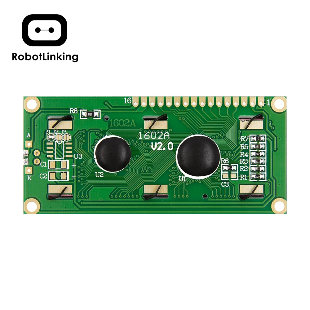 ЖК модуль монитора 1602 5V синий (желтый зеленый) экран и белый код для Arduino UNO 2560 Raspberry