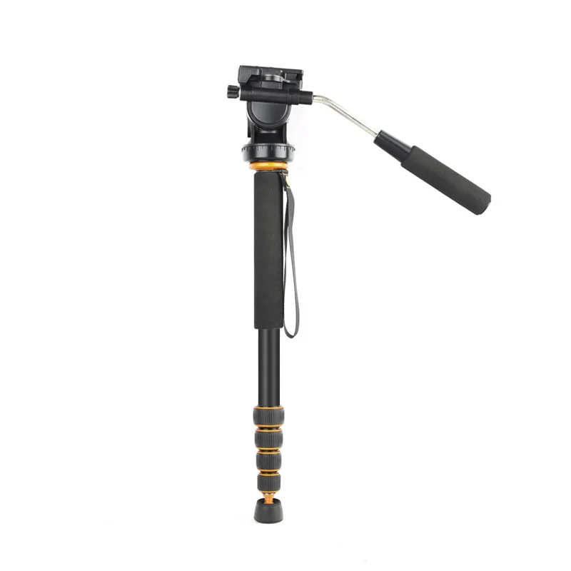 

QINGZHUANGSHIDAI Q188 Portable Aluminium Alloy Monopod Single-lens Reflex Camera Three Dimensional Cloud Platform Monopod Set