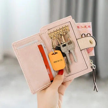 

PU Leather Car Key Wallets Key box Holder Case for Men Women marshall Organizer Case Key Bag Pouch Housekeeper Unisex Wallet