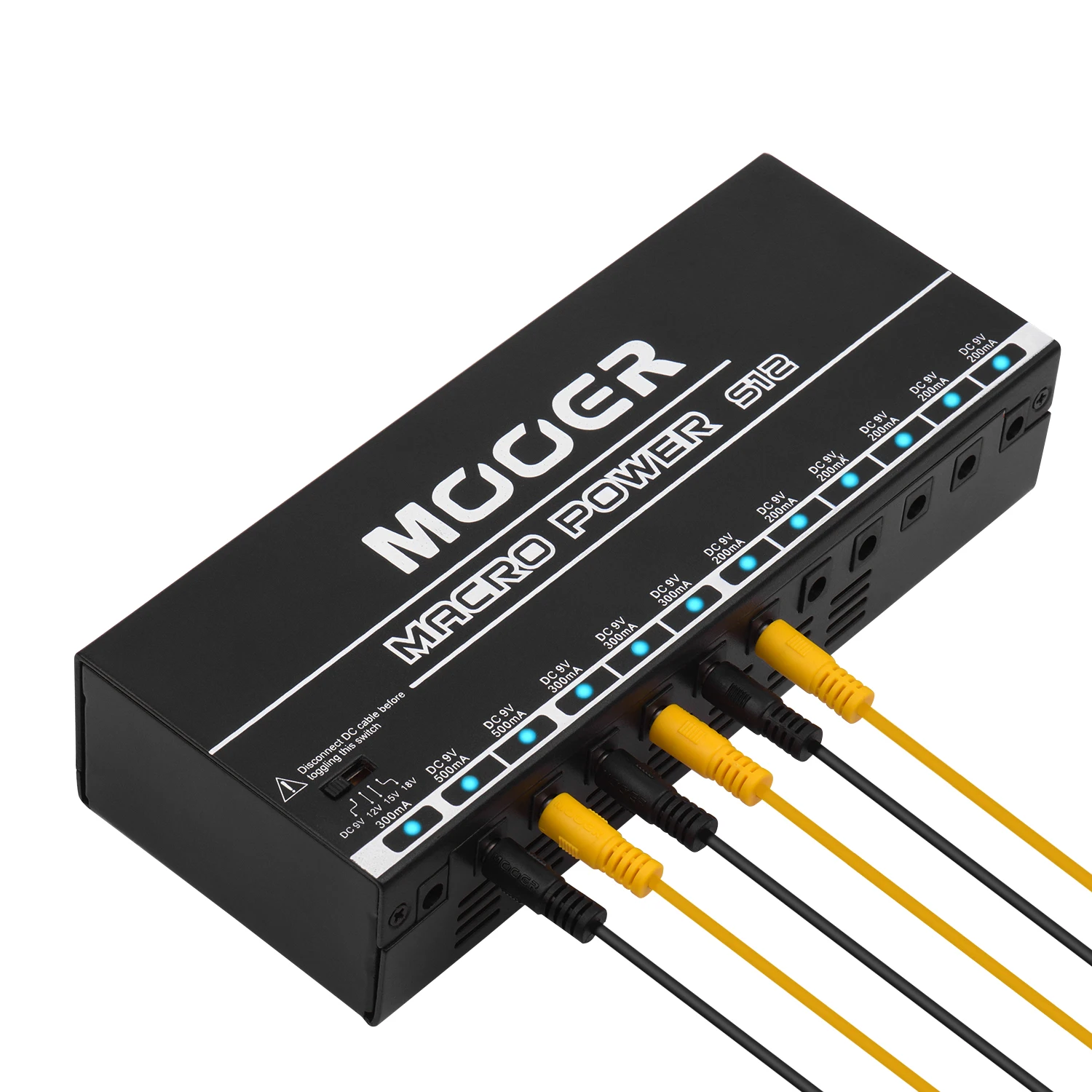 Mooer Macro power supply S-8 портов изолированный гитарный эффект педаль питания для гитары педаль эффектов аксессуары для гитары