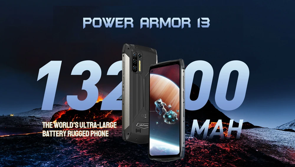 ram pc Ulefone Power Armor 13 Rugged Smartphone Helio G95 Octa-core 8GB 256GB 48MP Android 11 Mobile Phones 13200mAh NFC Global Version laptop ram