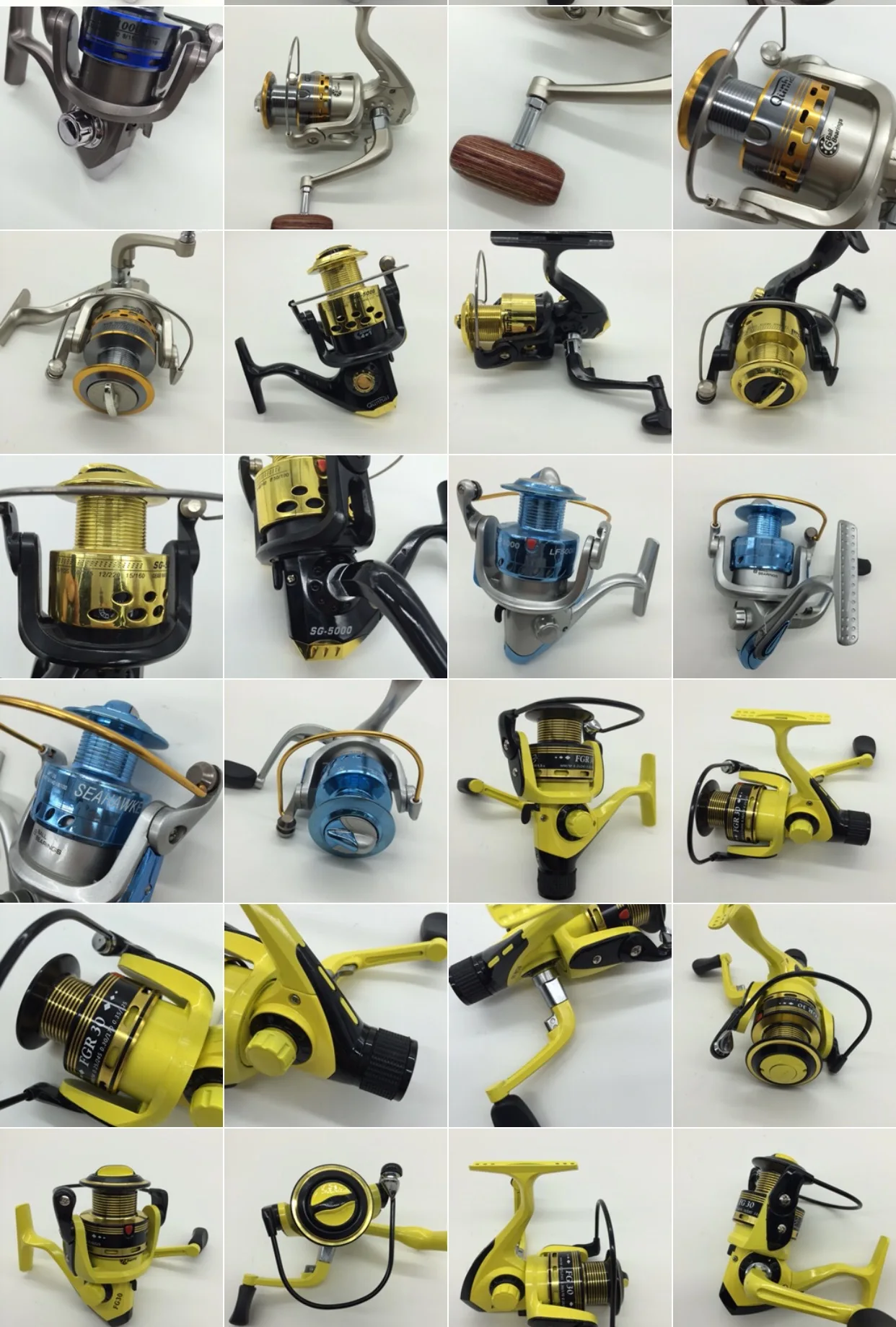 Fishing Vessel wei te WT Metal Head Spinning Wheel Drum Barrel Sea Rod Wheels Wire Wound Start-to-Discharge Force Fishing Reel
