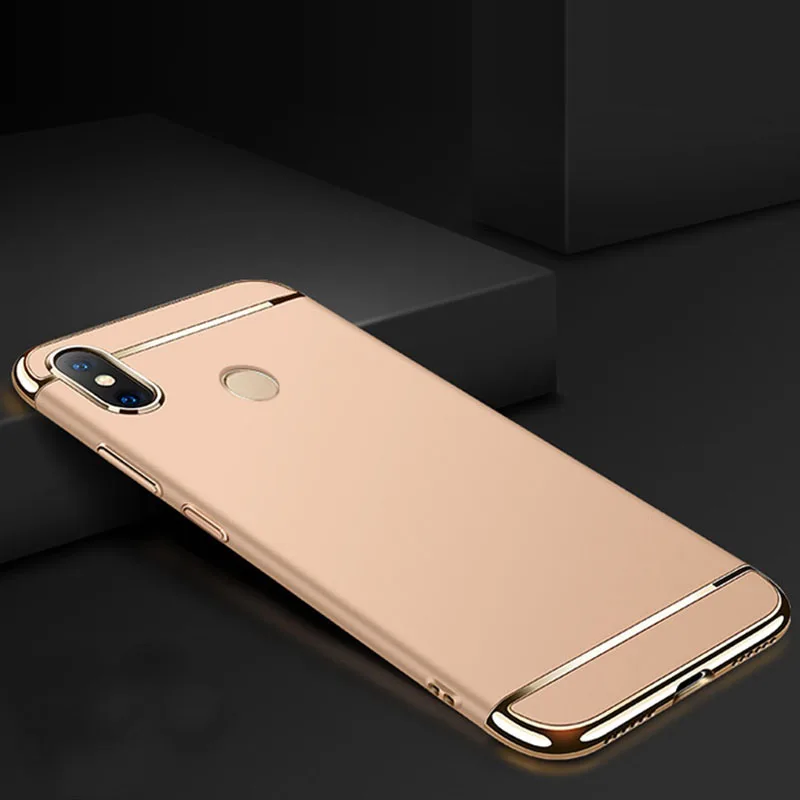 gold SemgCeKen Роскошный Жесткий Чехол для Xiaomi Mi 5s 5x6 6x a1 a2 lite ультра тонкий матовый красный золотой защитный чехол для телефона чехол etui - Цвет: gold