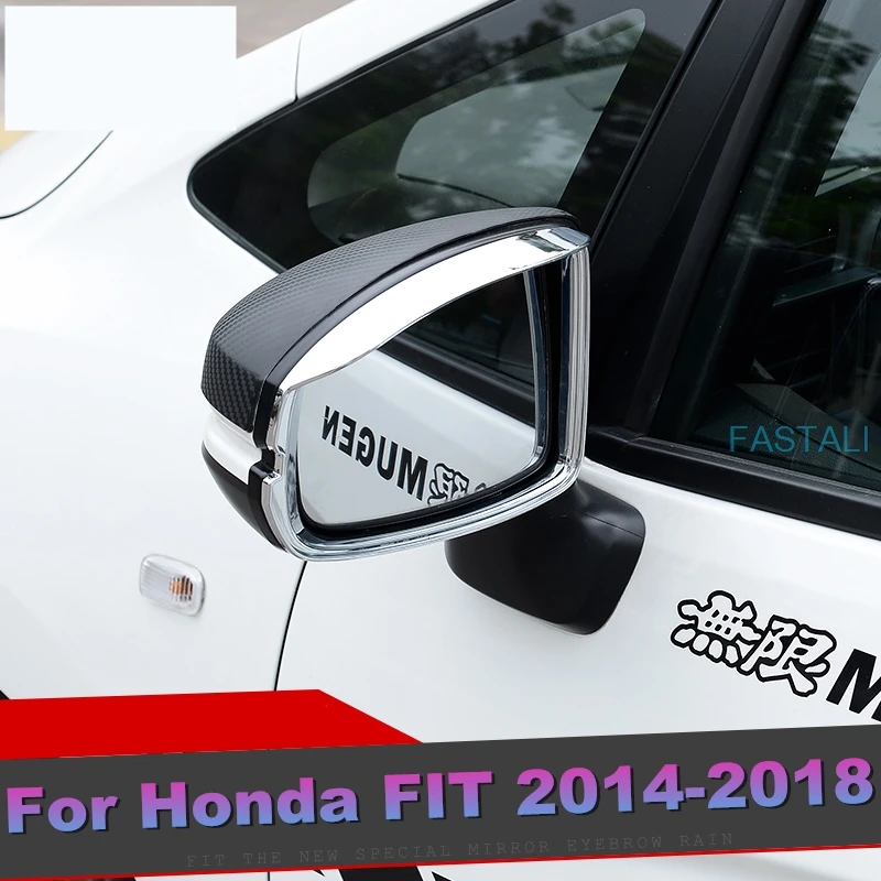 Для Honda FIT JAZZ- Автомобильное зеркало заднего вида, зеркало для бровей, козырек, безопасное вождение автомобиля, украшение