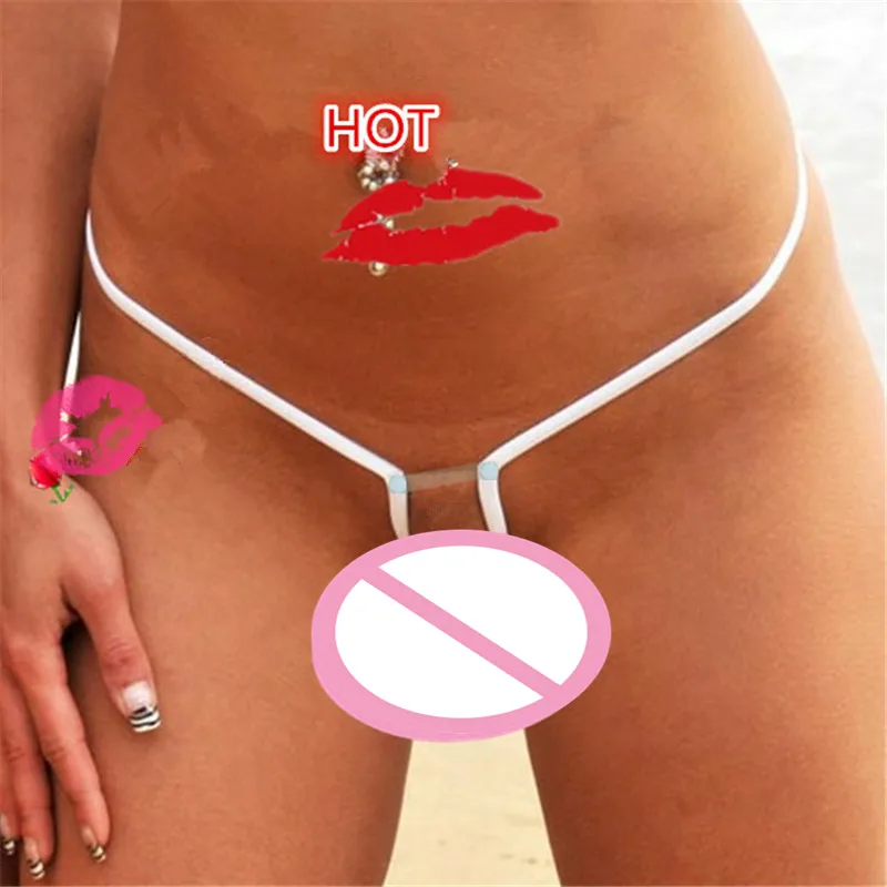 

Sexy Open Crotch G-strings Hipster Women Exotic Micro Bikini Thongs Panties Hollow Out Swim Beach Bottoms Sunbath Tanga Lingerie