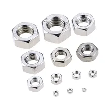304 Rvs A2 Hex Hexagon Moer M1 M1.2 M1.4 M1.6 M2 M2.5 M3 M4 M5 M6 M8 M10 M12 m16 M20 M24 M27 M30 M33 Schroef Bolt