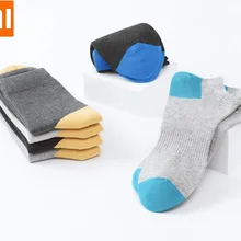Xiaomi AAA антибактериальные мужские носки зимние толстые теплые быстросохнущие дышащие непромокаемые эластичные короткие чулки средней длины