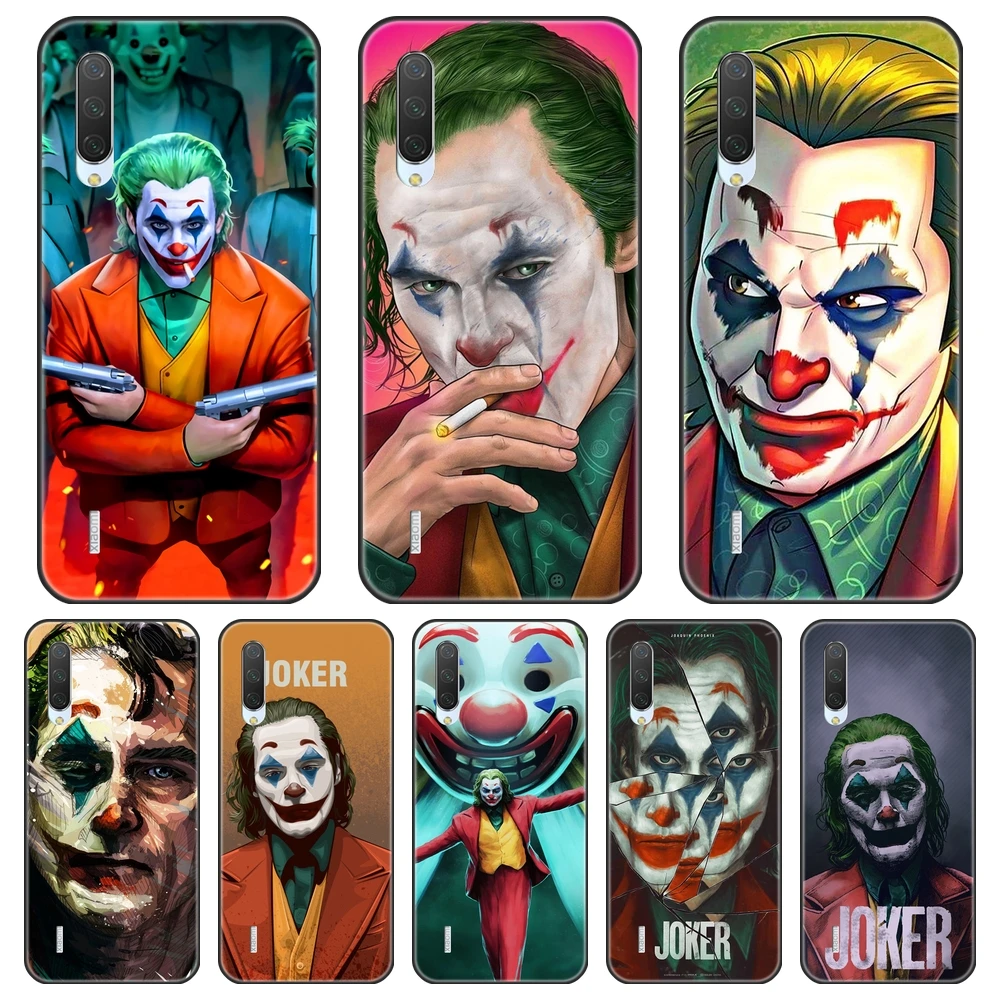 Мужские черные чехлы Joker Joaquin Phoenix силиконовый чехол для Xiaomi Mi 9 SE A3 телефона 8 9T