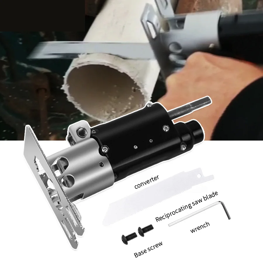 

Electric Drill Wood Working Cutter Kit Reciprocating Cutting File Accessory Part