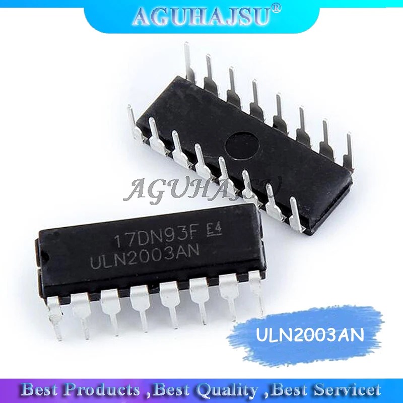Новый оригинальный модуль 10 шт. ULN2003AN ULN2003A DIP16 ULN2003 ULN2003APG DIP | Электронные