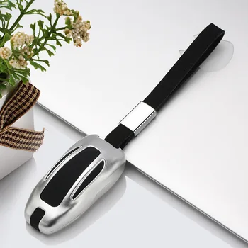 

Aluminum Alloy Key Case Suitable for Tesla All-Inclusive Key Case Modelx Key Case Car Key Protective Case